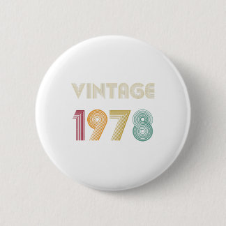 41年41誕生日ギフトヴィンテージ1978 缶バッジ
