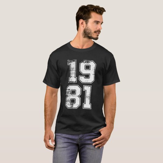 41日1981 41対 Tシャツ (正面フル)
