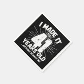 41歳の皮肉ミーム41おもしろい誕生日 スタンダードカクテルナプキン (角)