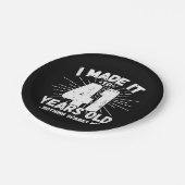 41歳の皮肉ミーム41おもしろい誕生日 ペーパープレート (アングル)