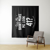 41歳の誕生日面白いプレゼント タペストリー (インサイチュ)