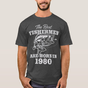 41歳の魚釣り漁師への贈り物1980年41日 Tシャツ
