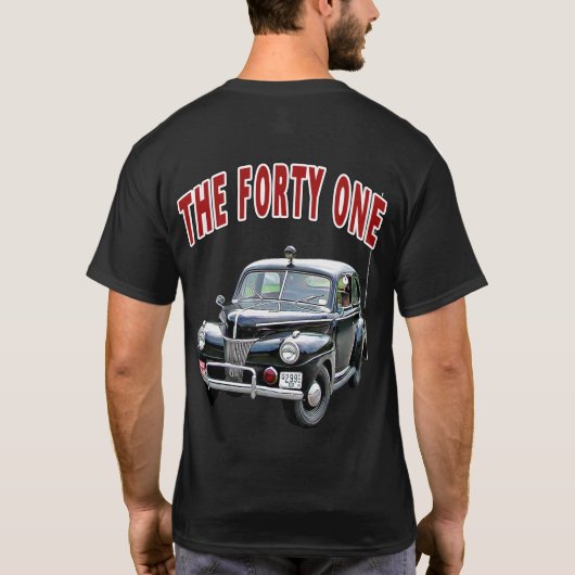 41歳のTシャツ Tシャツ (裏面)