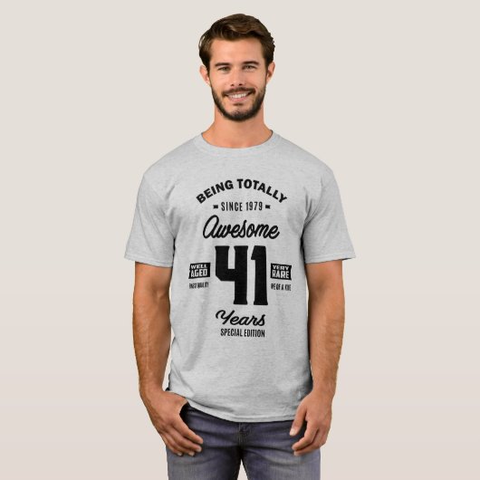 41歳41誕生日1979年ギフトおもしろい以来 Tシャツ (正面フル)
