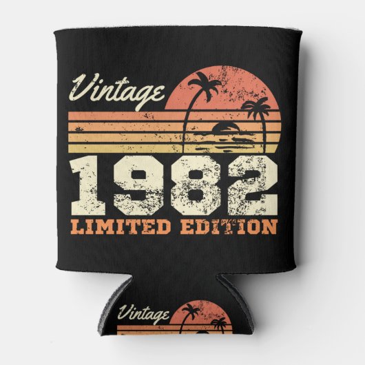 41番目の誕生日ヴィンテージ1982 缶クーラー (正面)