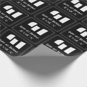 41番目の誕生日:インスパイアアールデコの検索「41」と名前 ラッピングペーパー (角)