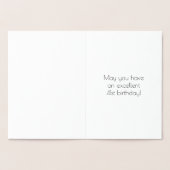 41番目の誕生日:インスパイアアールデコの検索「41」と名前 箔カード (内部)