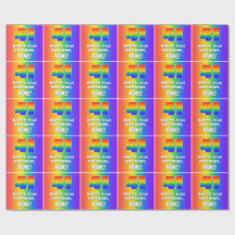 41番目の誕生日: カラフル、おもしろいレインボーパターン# 41