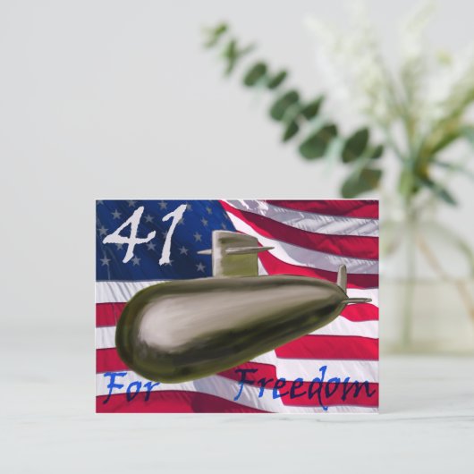 41自由 ポストカード (スタンド正面)