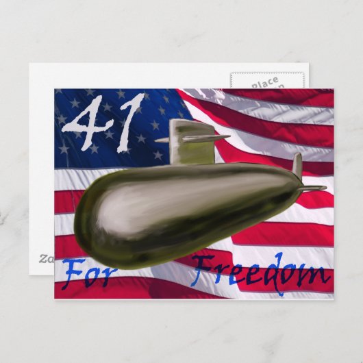 41自由 ポストカード (正面/裏面)