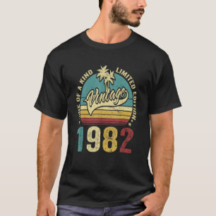 41誕生日ギフトヴィンテージ1982種類の制限の1つ Tシャツ