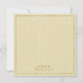 41誕生日招待状- カスタマイズ 招待状 (裏面)