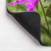 4111 – 砂漠のピンクの花 マウスパッド (コーナー)