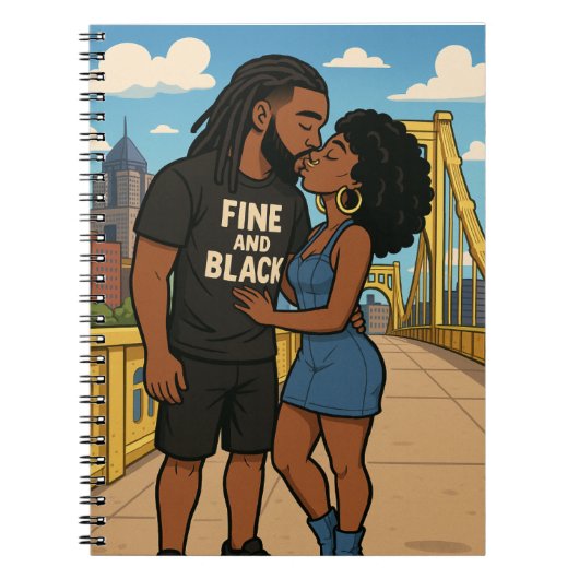 412素晴らし年黒番 ノートブック (正面)