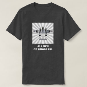 414 MPH of Whoopass - P-38稲妻 Tシャツ