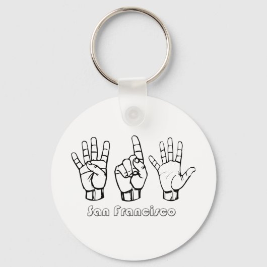 415 – サンフランシスコ キーホルダー (正面)