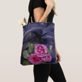 4171-軍隊結婚の トートバッグ (クローズアップ)