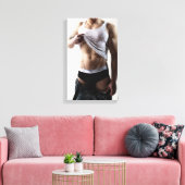 41786aハンク キャンバスプリント (インサイチュ (リビング))