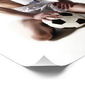 41873aサッカーコック フォトプリント            (角)