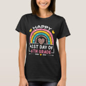 41 Days Of School Happy 41st Day Of 6th Grade Teac Tシャツ (正面)