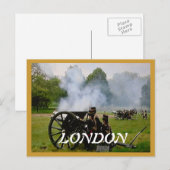 41 Guns Salute Queen's Diamond Jubileeはがき ポストカード (正面/裏面)