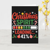 41 Meme Christmas Spirit Loading 41% Four One For  カード (黄色い花)