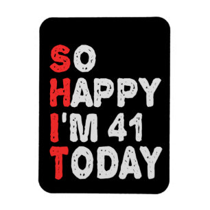 41st今日の誕生日ギフトのアイディアで幸せ マグネット