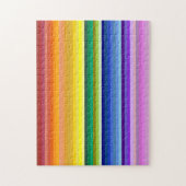 42ストライプRainbow Spectrum ジグソーパズル (縦)