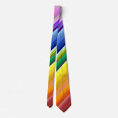 42ストライプRainbow Spectrum ネクタイ (裏面)