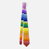 42ストライプRainbow Spectrum ネクタイ (裏面)