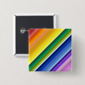 42ストライプRainbow Spectrum 缶バッジ (正面&裏面)