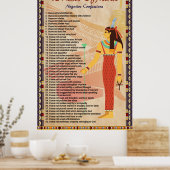 42マアトの法律 – ネガティブコンセッションのポスター ポスター (キッチン)