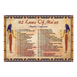 42マートの法律 – ネガティブコンセッションのポスター フォトプリント           