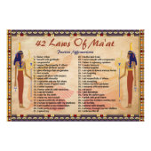 42マートの法律 – 前向き主張ポスター フォトプリント (正面)