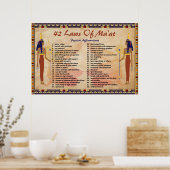 42マートの法律 – 前向き主張ポスター ポスター (キッチン)