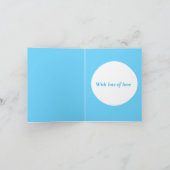 42周年記念結婚のジャスパー カード (内部)