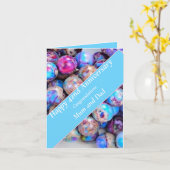 42周年記念結婚のジャスパー カード (黄色い花)