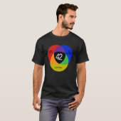 42宇宙と全ての生命に対する答え Tシャツ (正面フル)