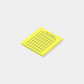 42日トラッカー黄付箋 ポストイット (アングル)