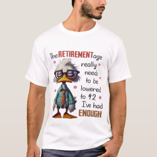 42歳でリタイア準備万端 Tシャツ
