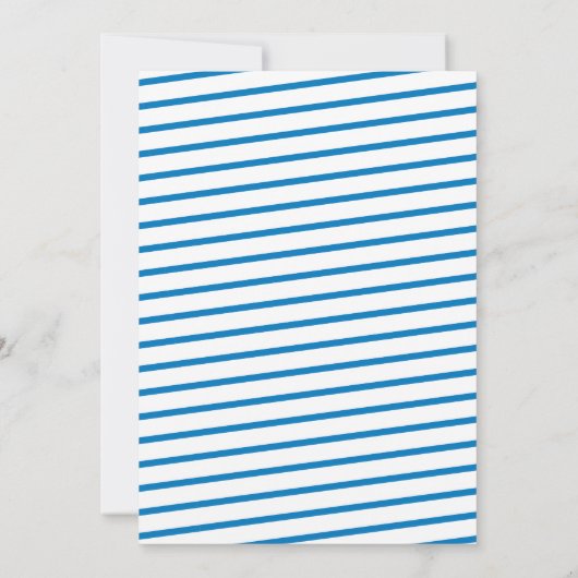 42歳シンプルの誕生日招待状紙吹雪 招待状 (裏面)