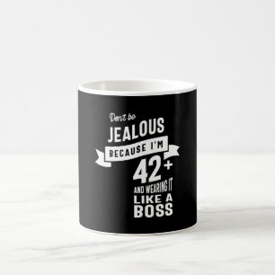 42歳 – 42誕生日ギフトおもしろい コーヒーマグカップ