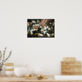 42猫と子猫絵画のヴィンテージファインアート ポスター (キッチン)