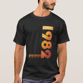42番目の誕生日マンオリジナルヴィンテージ1982 Tシャツ