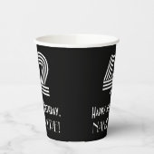 42番目の誕生日:インスパイアアールデコの検索「42」 +名前 紙コップ (左)