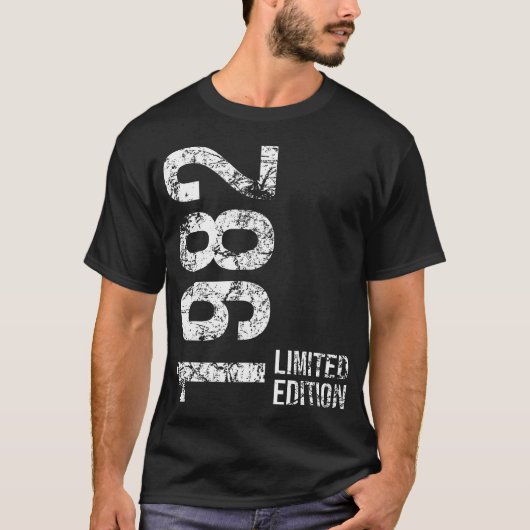 42誕生日42歳男女ヴィンテージ1982 Tシャツ (正面)