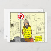 427元妻より良い弁護士Cartoon ポストカード (正面/裏面)