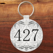 427市外局番 キーホルダー (正面)