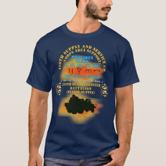 428th SS Co 319th QM Bn X Tシャツ