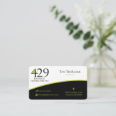 429 Business Card Bible Verse 名刺 (スタンド正面)